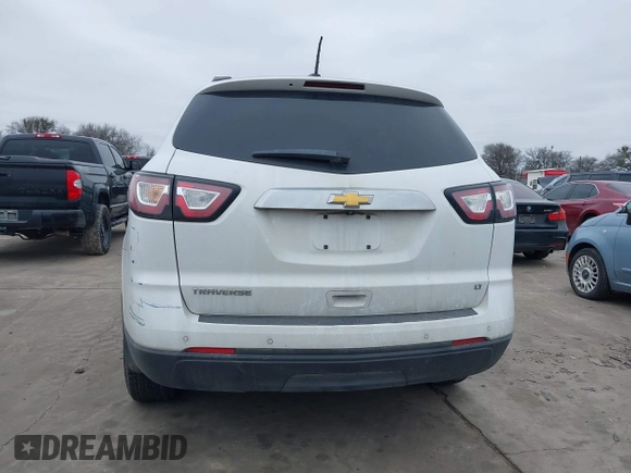 2017 Chevrolet Traverse LT with VIN 1GNKRGKD0HJ257888, listed as a IAAI auction lot 41619776 with 132,857 mi miles and . Bid and sale history available at DreamBid. Image 15.