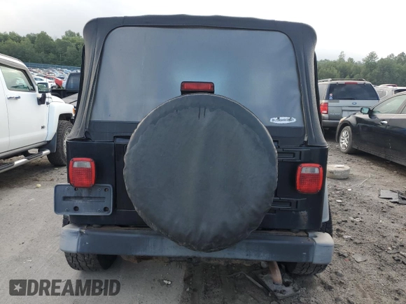 2006 Jeep Wrangler X with VIN 1J4FA39S26P709262, listed as a Copart auction lot 67327484 with 113,687 mi miles and Salvage Title. Bid and sale history available at carsss.com. Image 6.