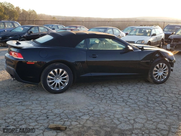 2014 Chevrolet Camaro LT with VIN 2G1FB3D31E9138789, listed as a Copart auction lot 46548125 with 75,634 mi miles and Salvage Title. Bid and sale history available at carsss.com. Image 3.