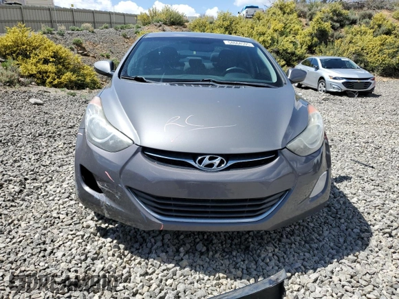 2013 Hyundai Elantra GLS z VIN 5NPDH4AE7DH162020, wystawiony jako Copart lot #54664595 z przebiegiem 165 999 mil mil oraz Szkoda całkowita • Salvage title. Historia ofert i sprzedaży dostępna na DreamBid. Obrazek 5.