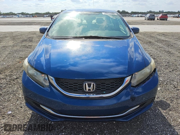 2015 Honda Civic LX with VIN 19XFB2F50FE033003, listed as a Copart auction lot 52004115 with 127,994 mi miles and Clean Title. Bid and sale history available at DreamBid. Image 5.