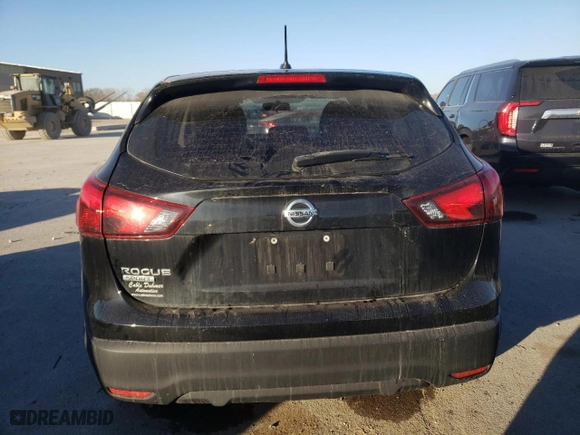 2017 Nissan Rogue Sport SV with VIN JN1BJ1CP0HW013721, listed as a Copart auction lot 75985733 with 108,318 mi miles and Salvage Title. Bid and sale history available at carsss.com. Image 6.