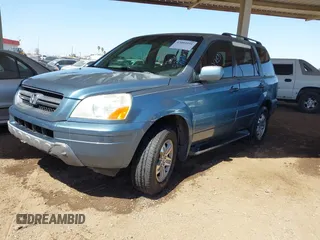 2005 Honda Pilot EX with VIN 2HKYF184X5H539427, listed as a IAAI auction lot 42004991 with 173,623 mi miles. Bid and sale history available at carsss.com. Image 2.