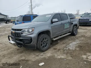 2022 Chevrolet Colorado 4WD Work Truck with VIN 1GCGTBEN4N1145064, listed as a Copart auction lot 45764725 with NaN miles and Salvage Title. Bid and sale history available at carsss.com. Image 1.