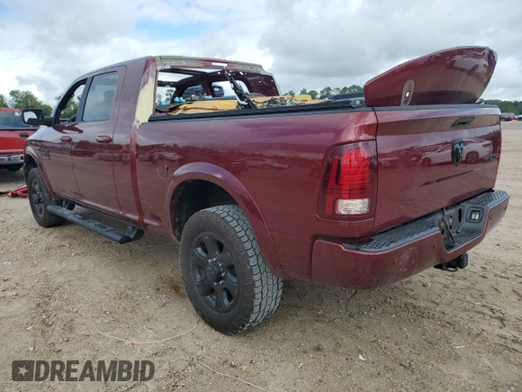 2018 Ram 2500 Laramie with VIN 3C6UR5NJ5JG286731, listed as a Copart auction lot 71109994 with 73,742 mi miles and Salvage title. Bid and sale history available at DreamBid. Image 2.