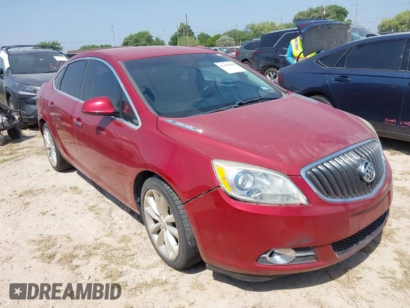2013 Buick Verano with VIN 1G4PP5SK0D4160184, listed as a IAAI auction lot 41929089 with Not Provided miles. Bid and sale history available at carsss.com. Image 1.