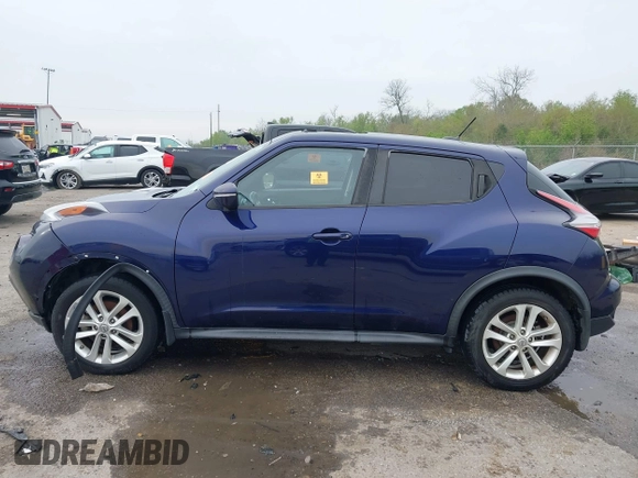 2016 Nissan Juke S with VIN JN8AF5MR2GT608737, listed as a IAAI auction lot 41876819 with 78,160 mi miles. Bid and sale history available at carsss.com. Image 14.