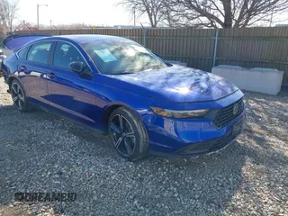 2024 Honda Accord Sport с VIN 1HGCY2F55RA073118, выставлен на аукционе IAAI как лот 41665233 с пробегом 1 069 миль миль и . История ставок и продаж доступна на DreamBid. Изображение 1.