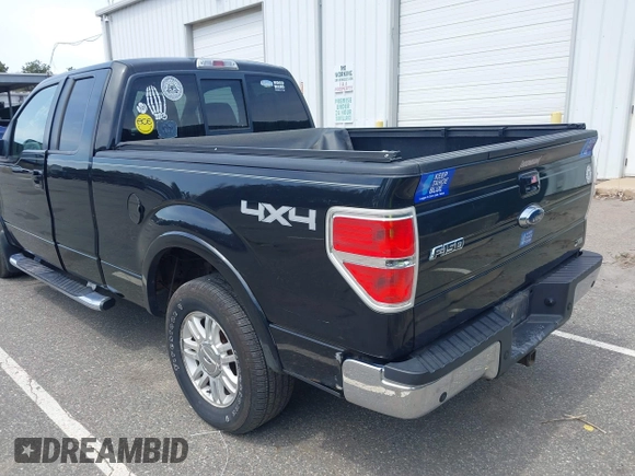 2010 Ford F-150 XL with VIN 1FTFX1EV4AFB21872, listed as a IAAI auction lot 42136120 with 111,124 mi miles. Bid and sale history available at carsss.com. Image 3.