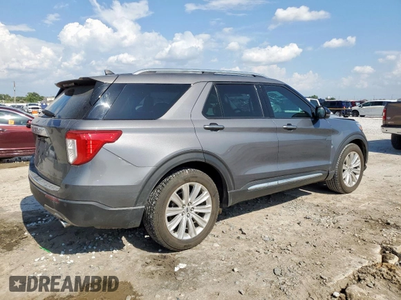 2021 Ford Explorer Limited z VIN 1FMSK7FHXMGA70607, wystawiony jako Copart lot #64111035 z przebiegiem 72 199 mil mil oraz Szkoda całkowita • Salvage title. Historia ofert i sprzedaży dostępna na DreamBid. Obrazek 3.