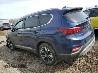 2020 Hyundai Santa Fe Limited with VIN 5NMS5CAA1LH144132, listed as a Copart auction lot 49504785 with 91,704 mi miles and Salvage Title. Bid and sale history available at carsss.com. Image 2.