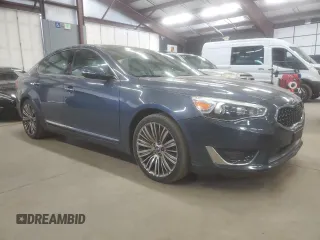 2014 Kia Cadenza Premium z VIN KNALN4D79E5142948, wystawiony jako Copart lot #60281065 z przebiegiem 121 916 mil mil oraz Czysty tytuł • Clean title. Historia ofert i sprzedaży dostępna na DreamBid. Obrazek 4.