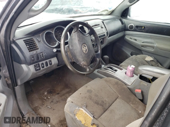 2010 Toyota Tacoma with VIN 5TEMU4FN7AZ697605, listed as a Copart auction lot 46059025 with Not Provided miles and Salvage Title. Bid and sale history available at carsss.com. Image 7.