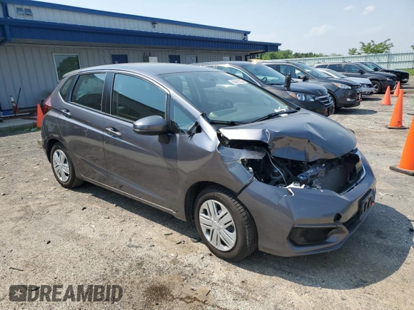 2020 Honda Fit LX with VIN 3HGGK5H47LM732724, listed as a Copart auction lot 59581305 with 71,269 mi miles and Salvage title. Bid and sale history available at DreamBid. Image 4.