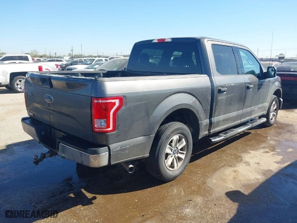 2017 Ford F-150 XL with VIN 1FTEW1CF7HKE13169, listed as a IAAI auction lot 41817684 with 177,802 mi miles. Bid and sale history available at carsss.com. Image 4.