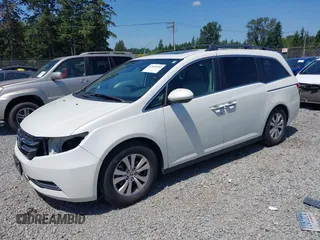 2014 Honda Odyssey EX-L с VIN 5FNRL5H69EB088589, выставлен на аукционе IAAI как лот 42418952 с пробегом 96 767 миль миль и . История ставок и продаж доступна на DreamBid. Изображение 2.