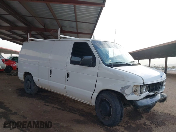 1995 Ford Econoline Cargo with VIN 1FTFE24H0SHC07497, listed as a IAAI auction lot 41555859 with 202,212 mi miles and . Bid and sale history available at DreamBid. Image 1.