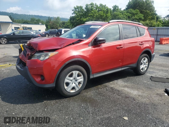 2013 Toyota RAV4 LE with VIN 2T3BFREV6DW033442, listed as a Copart auction lot 62809045 with Not provided miles and Salvage title. Bid and sale history available at DreamBid. Image 1.
