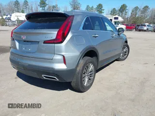 2025 Cadillac XT4 AWD Premium Luxury with VIN 1GYFZDR48SF138618, listed as a IAAI auction lot 41889219 with 7,823 mi miles and . Bid and sale history available at DreamBid. Image 4.