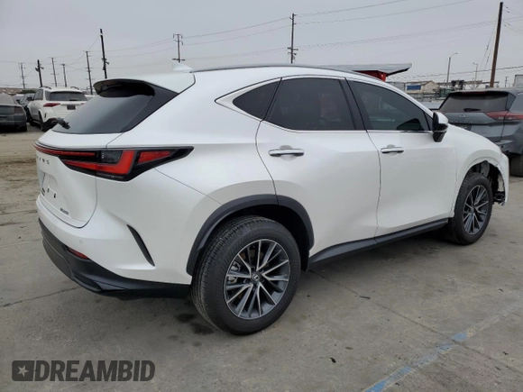 2025 Lexus NX 250 Premium z VIN 2T2GDCAZ0SC017127, wystawiony jako Copart lot #64791325 z przebiegiem 9 735 mil mil oraz Szkoda całkowita • Salvage title. Historia ofert i sprzedaży dostępna na DreamBid. Obrazek 3.