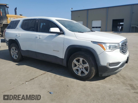 2019 GMC Acadia SLE with VIN 1GKKNKLA6KZ195437, listed as a Copart auction lot 44551295 with Not Provided miles and Salvage Title. Bid and sale history available at carsss.com. Image 4.