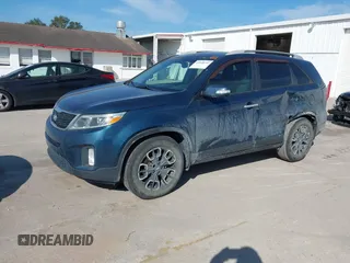 2014 Kia Sorento LX with VIN 5XYKT4A71EG462295, listed as a IAAI auction lot 41508742 with 144,234 mi miles and . Bid and sale history available at carsss.com. Image 17.