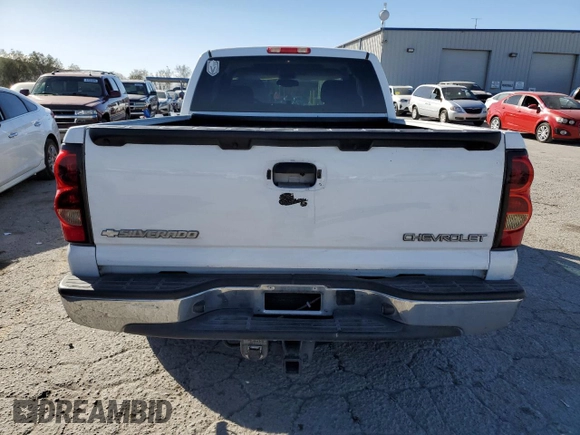 2005 Chevrolet Silverado 1500 LS with VIN 2GCEC19T051323752, listed as a Copart auction lot 43731485 with 146,765 mi miles and Salvage title. Bid and sale history available at DreamBid. Image 6.