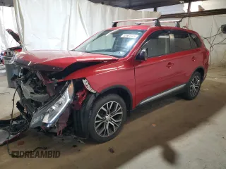 2018 Mitsubishi Outlander ES with VIN JA4AZ2A31JZ004399, listed as a Copart auction lot 55561445 with 64,713 mi miles and Salvage title. Bid and sale history available at DreamBid. Image 1.