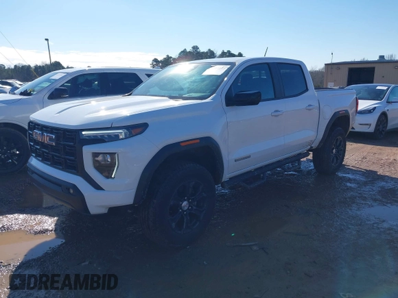 2024 GMC Canyon 2WD Elevation with VIN 1GTP5BEK4R1113432, listed as a IAAI auction lot 41311422 with 7,830 mi miles. Bid and sale history available at carsss.com. Image 2.