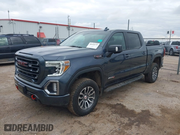 2021 GMC Sierra 1500 AT4 with VIN 1GTP9EED1MZ441456, listed as a IAAI auction lot 40252175 with 23,649 mi miles. Bid and sale history available at carsss.com. Image 17.