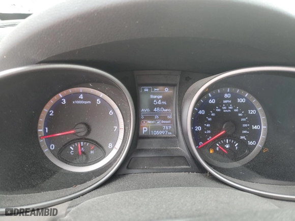 2016 Hyundai Santa Fe SE with VIN KM8SM4HFXGU146286, listed as a Copart auction lot 49131265 with 105,997 mi miles and Salvage Title. Bid and sale history available at carsss.com. Image 9.
