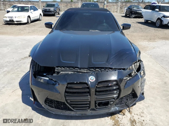 2022 BMW M4 Competition xDrive with VIN WBS33BA09NCK88209, listed as a Copart auction lot 46529225 with NaN miles and Salvage Title. Bid and sale history available at carsss.com. Image 5.