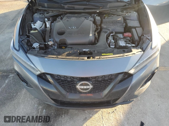2023 Nissan Maxima SR with VIN 1N4AA6EV6PC513972, listed as a Copart auction lot 86695044 with 27,174 mi miles and Salvage title. Bid and sale history available at DreamBid. Image 12.