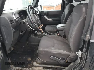 2013 Jeep Wrangler Rubicon 10th Anniversary with VIN 1C4BJWCG6DL507667, listed as a Copart auction lot 84139134 with 264,970 mi miles and Salvage Title. Bid and sale history available at DreamBid. Image 7.