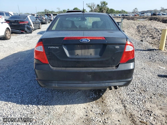2011 Ford Fusion SE with VIN 3FAHP0HA8BR103445, listed as a Copart auction lot 54546535 with 186,092 mi miles and Clean Title. Bid and sale history available at carsss.com. Image 6.