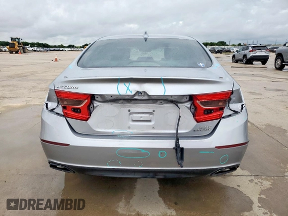 2019 Honda Accord Sport with VIN 1HGCV2E30KA033074, listed as a Copart auction lot 59763995 with 130,434 mi miles and Salvage title. Bid and sale history available at DreamBid. Image 6.
