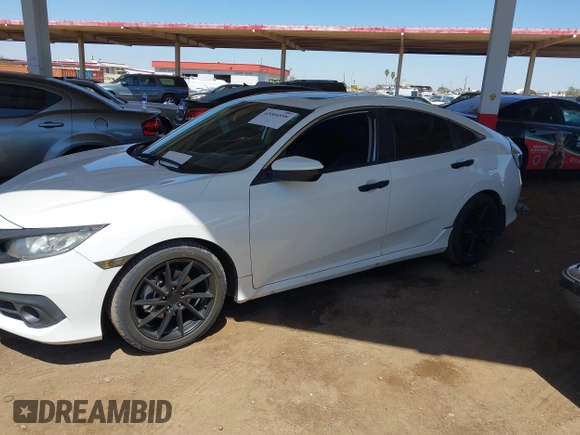 2017 Honda Civic EX-T with VIN 19XFC1F3XHE008442, listed as a IAAI auction lot 42004598 with 187,250 mi miles. Bid and sale history available at carsss.com. Image 14.