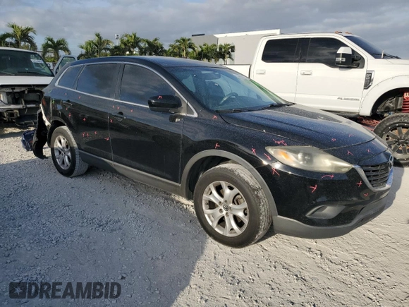 2013 Mazda CX-9 Touring with VIN JM3TB2CA3D0405953, listed as a Copart auction lot 53830785 with 221,240 mi miles and Salvage Title. Bid and sale history available at carsss.com. Image 4.