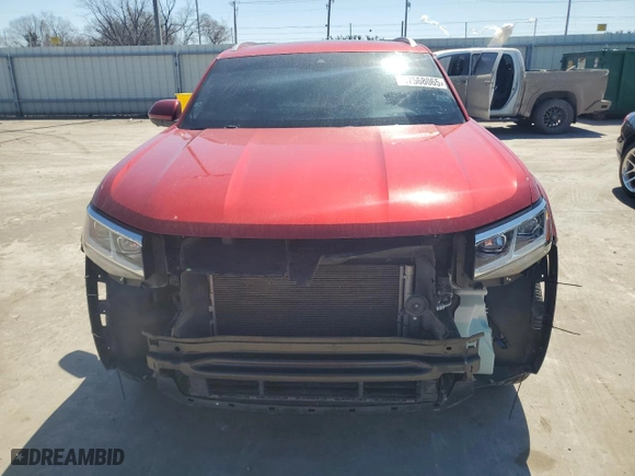 2020 Volkswagen Atlas Cross Sport 3.6L V6 SEL Premium R-Line with VIN 1V2TE2CA2LC231126, listed as a Copart auction lot 47568065 with 45,728 mi miles and Salvage Title. Bid and sale history available at carsss.com. Image 5.
