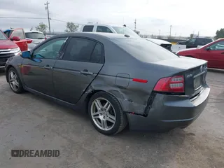 2008 Acura TL with VIN 19UUA662X8A003196, listed as a IAAI auction lot 42033986 with 185,330 mi miles. Bid and sale history available at carsss.com. Image 3.
