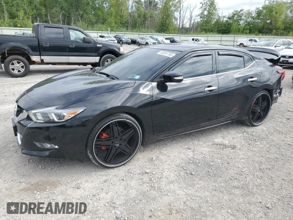 2017 Nissan Maxima SL with VIN 1N4AA6AP6HC432009, listed as a Copart auction lot 65593765 with 32,518 mi miles and Salvage title. Bid and sale history available at DreamBid. Image 1.
