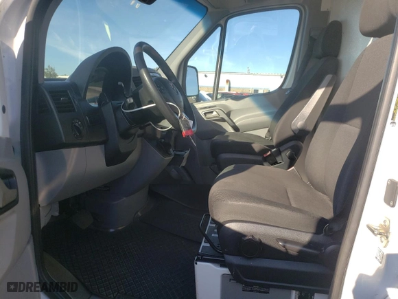 2015 Mercedes-Benz Sprinter Cargo Vans with VIN WD3PE7CCXF5966487, listed as a Copart auction lot 69066224 with NaN miles and Salvage Title. Bid and sale history available at carsss.com. Image 7.