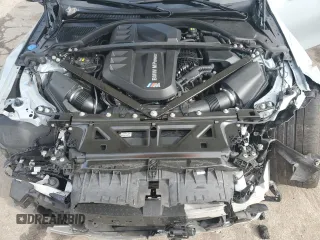 2022 BMW M3 Competition xDrive with VIN WBS43AY09NFM97744, listed as a Copart auction lot 72728864 with 7,724 mi miles and Salvage title. Bid and sale history available at DreamBid. Image 11.