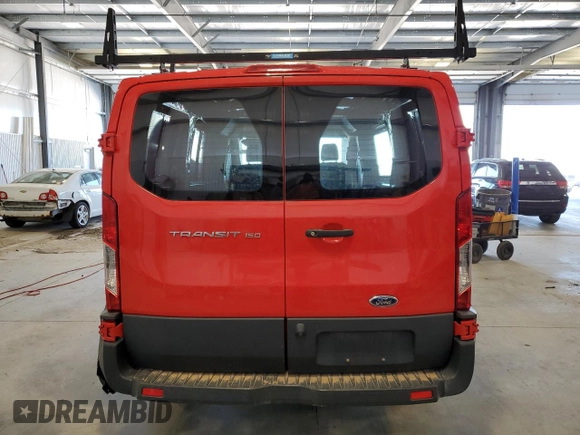 2018 Ford Transit with VIN 1FTYE1YM3JKA44517, listed as a Copart auction lot 52160235 with 13,538 mi miles and Clean Title. Bid and sale history available at carsss.com. Image 6.