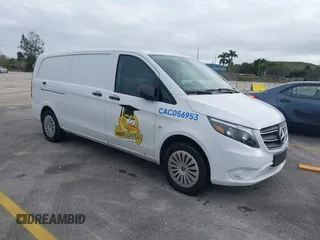 2023 Mercedes-Benz Metris Cargo with VIN W1YV0CEY8P4363862, listed as a IAAI auction lot 41408311 with 4,945 mi miles and . Bid and sale history available at DreamBid. Image 1.