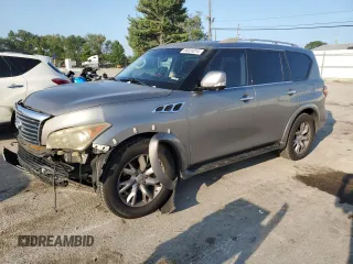 2012 Infiniti QX56 8-passenger with VIN JN8AZ2ND3C9715506, listed as a Copart auction lot 68324314 with 173,222 mi miles and Non Repairable. Bid and sale history available at carsss.com. Image 1.