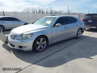 2010 Lexus LS 460 L with VIN JTHGL5EF4A5041475, listed as a IAAI auction lot 41262658 with NaN miles. Bid and sale history available at carsss.com. Image 17.