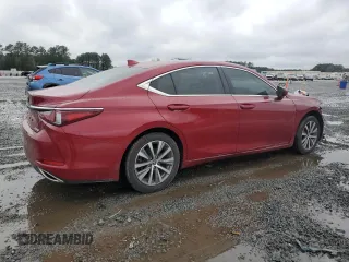2021 Lexus ES with VIN 58ACZ1B13MU095249, listed as a Copart auction lot 45303775 with 107,799 mi miles and Salvage Title. Bid and sale history available at carsss.com. Image 3.
