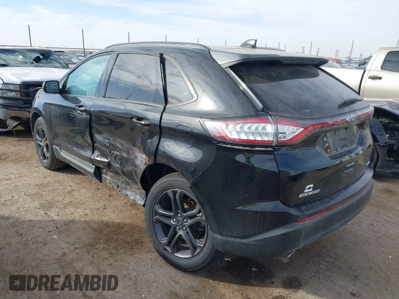 2018 Ford Edge SEL with VIN 2FMPK3J83JBC51377, listed as a IAAI auction lot 41582589 with 41,583 mi miles. Bid and sale history available at carsss.com. Image 3.