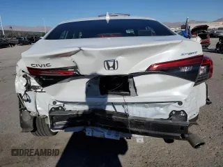 2023 Honda Civic Sedan Sport with VIN 2HGFE2F55PH520308, listed as a Copart auction lot 86325404 with 10,170 mi miles and Salvage Title. Bid and sale history available at carsss.com. Image 6.